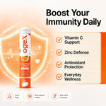 AgeX Vitamin C + Zinc Tablets - 1000mg Immunity Booster