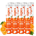 AgeX Vitamin C + Zinc Tablets - 1000mg Immunity Booster