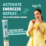 AgeX Electrolyte Tablets - Zero Sugar Rapid Hydration