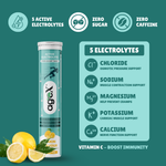 AgeX Electrolyte Tablets - Zero Sugar Rapid Hydration