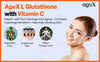 AgeX L-Glutathione 500mg + Vitamin C - Skin Brightening