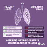 AgeX Lung Shield - NAC 600mg for Respiratory Health