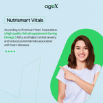 AgeX Omega-3 Fish Oil - 180mg EPA + 120mg DHA