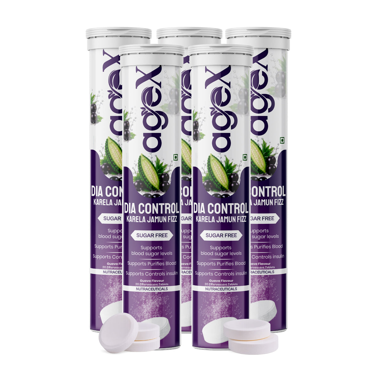 AgeX Dia Control Tablets - Control Insulin