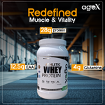 AgeX Athletic Whey Protein Isolate - 28g Protein