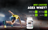 AgeX Athletic Whey Protein Isolate - 28g Protein
