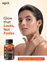 AgeX L-Glutathione 500mg + Vitamin C - Skin Brightening