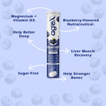 AgeX Magnesium + Vitamin D3 Tablets - Liver Muscle Recovery