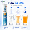 AgeX Electrolyte Tablets - Zero Sugar Rapid Hydration | Tangy Orange