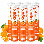 AgeX Vitamin C + Zinc Tablets - 1000mg Immunity Booster