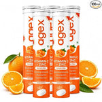 AgeX Vitamin C + Zinc Tablets - 1000mg Immunity Booster