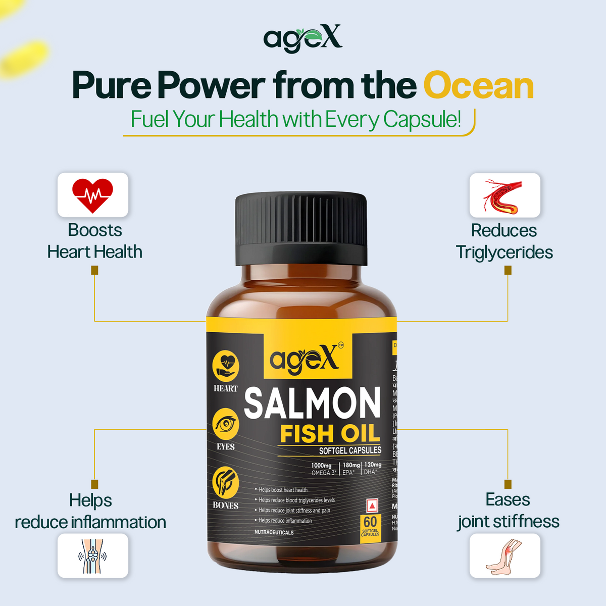 Omega3 Salmon Fish Oil