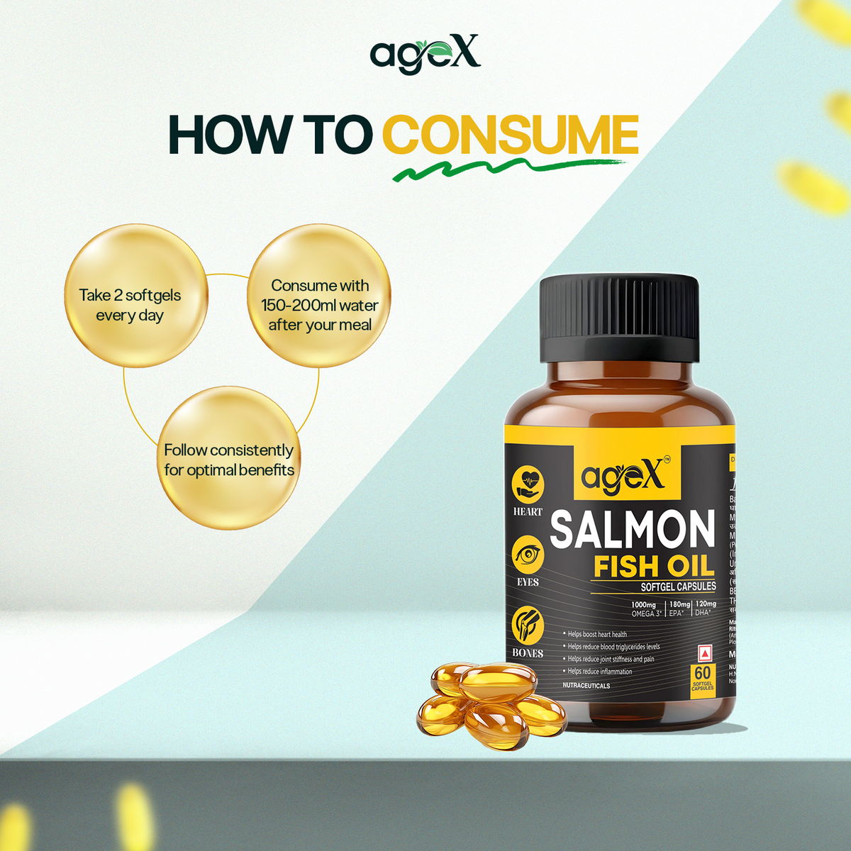 Omega3 Salmon Fish Oil