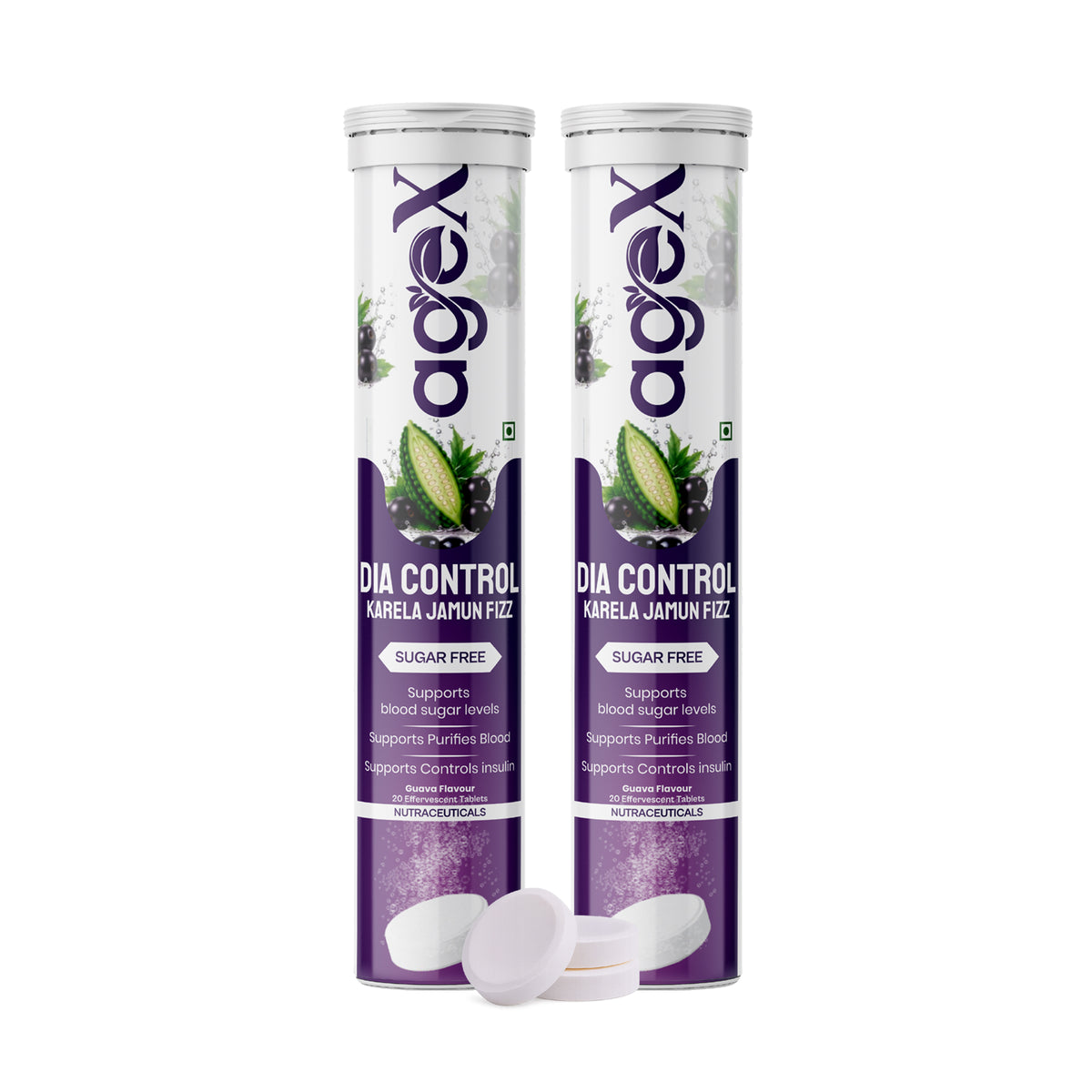 AgeX Dia Control Tablets - Control Insulin