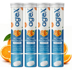 AgeX Electrolyte Tablets - Zero Sugar Rapid Hydration | Tangy Orange
