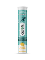 AgeX Active Electrolyte Tablets, Lemon Flavour, Sugar-Free, 20 Effervescent Tablets