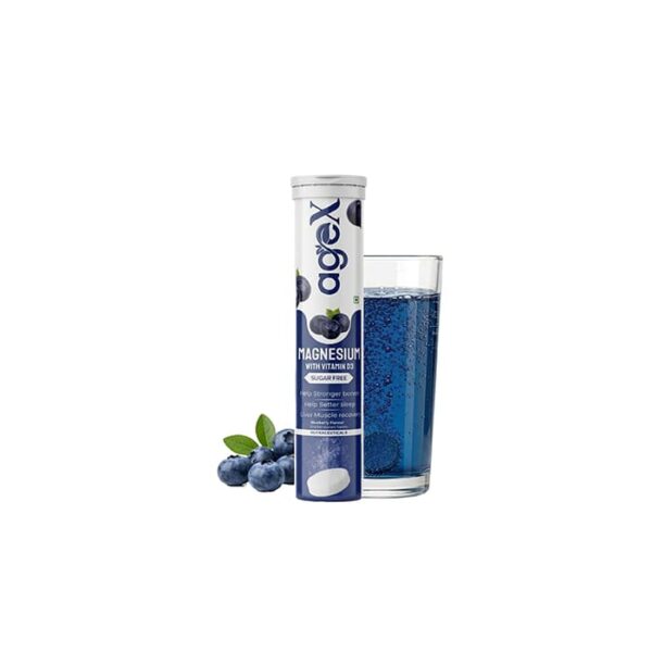 Magnesium + Vitamin D3 Effervescent Tablets